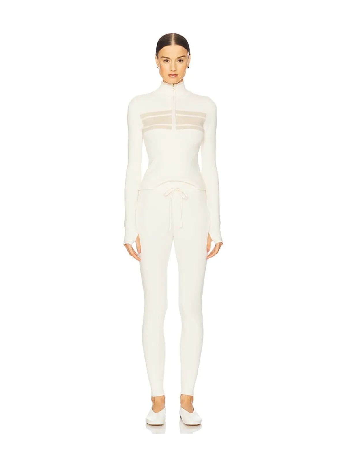 WellBeing + BeingWell CHALET HALF ZIP プルオーバー - 画像4