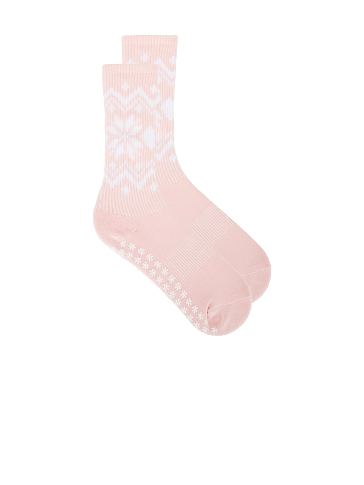 WellBeing + BeingWell FAIR ISLE GRIP SOCK ソックス - 画像1
