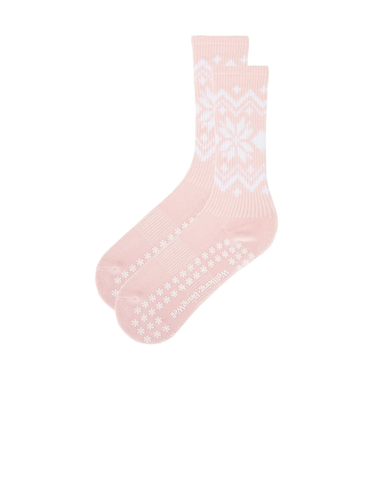 WellBeing + BeingWell FAIR ISLE GRIP SOCK ソックス - 画像2