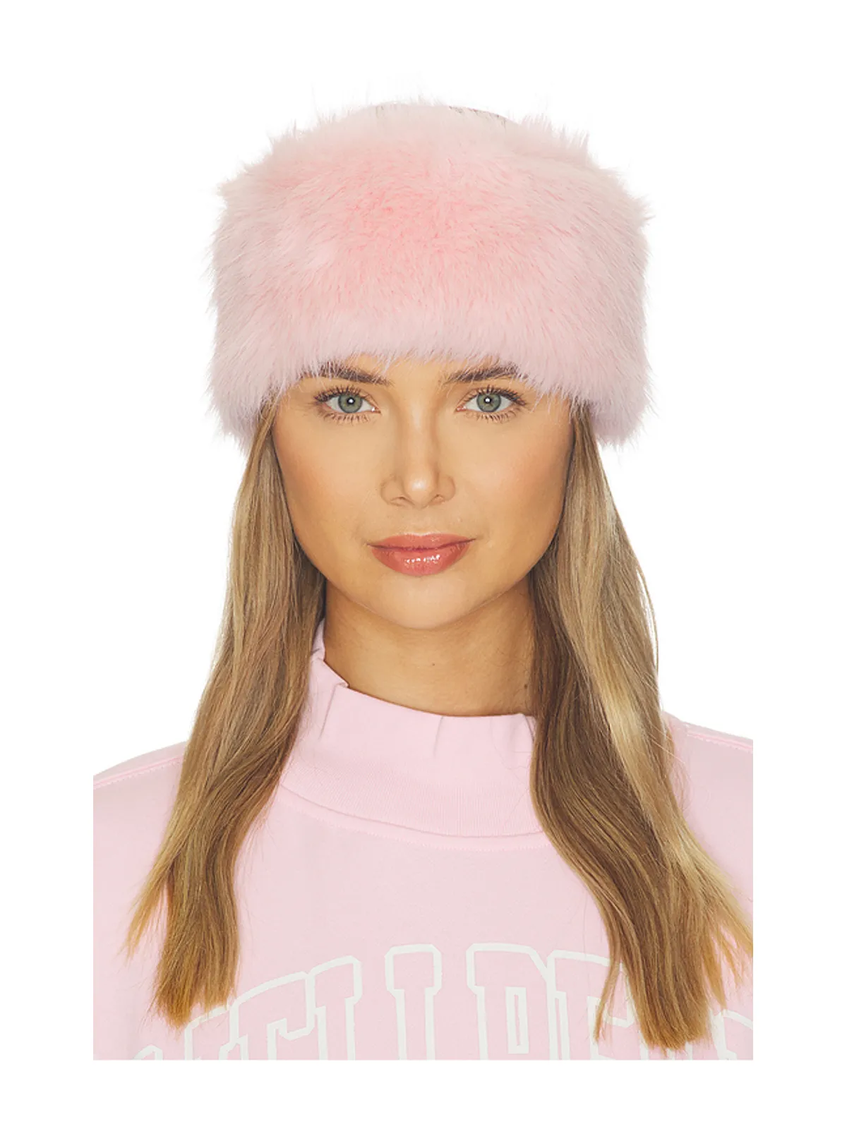 WellBeing + BeingWell FAUX FUR HEADBAND ヘッドバンド - 画像1