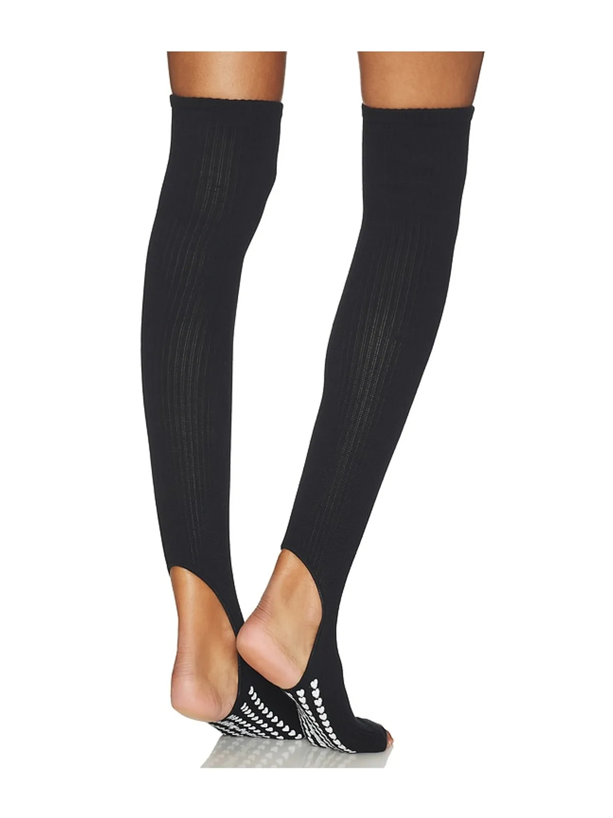 WellBeing + BeingWell GRIP LEGWARMER レッグウォーマー - Black,White. - 画像5