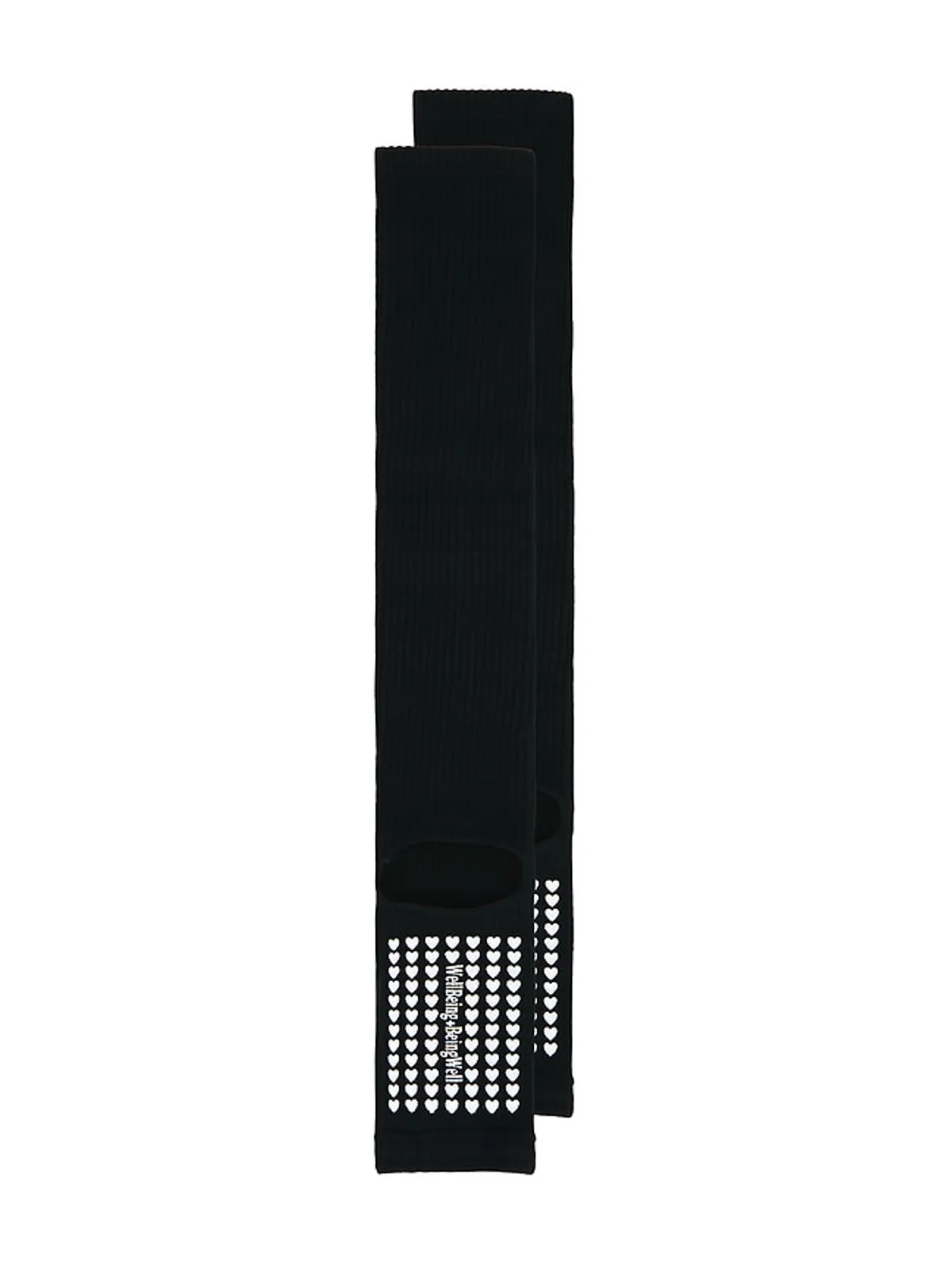 WellBeing + BeingWell GRIP LEGWARMER レッグウォーマー - Black,White. - 画像3
