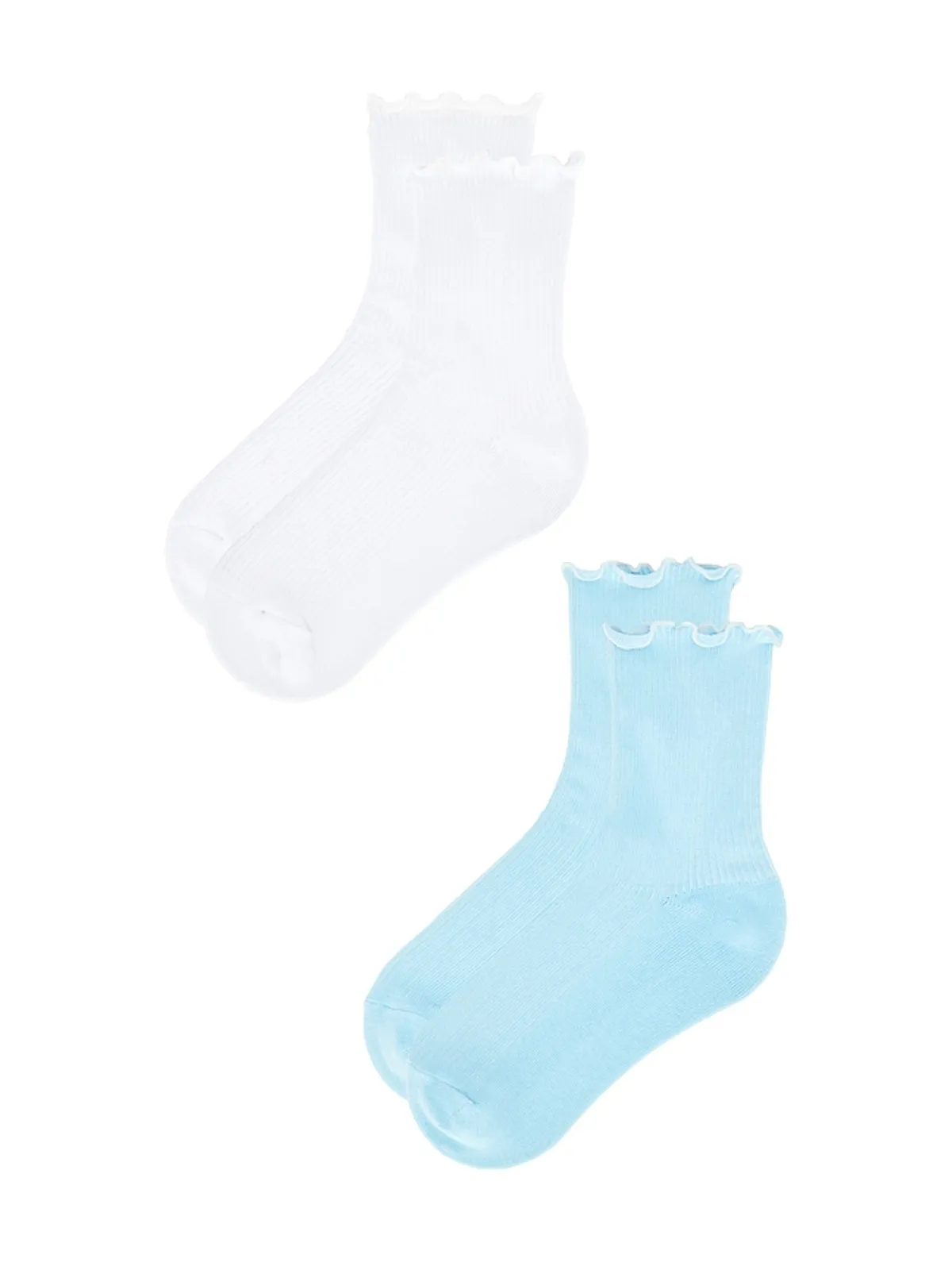 WellBeing + BeingWell RUFFLE SOCK 2 PACK ソックス - 画像3