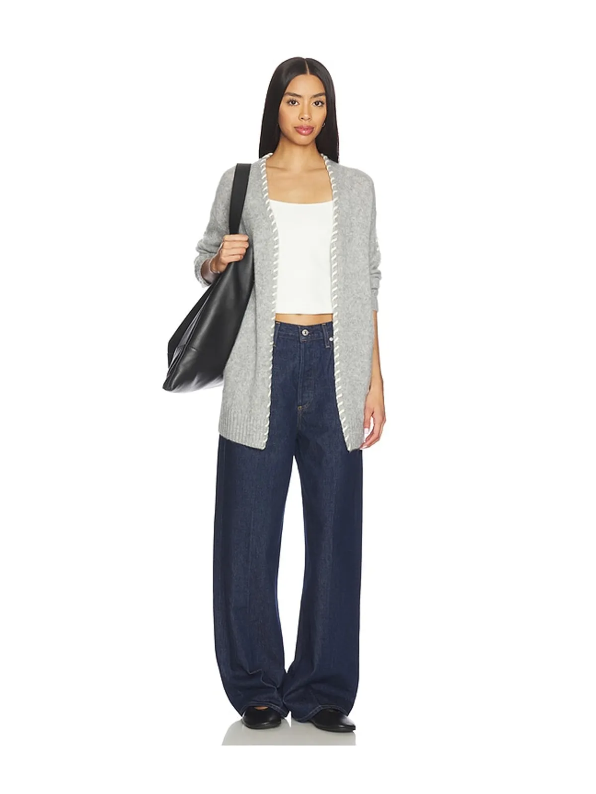 W. Cashmere JESSAMINE ミディカーディガン - 画像5
