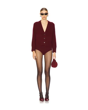 W. Cashmere EMILY ボタンフロントカーディガン - サムネイル4