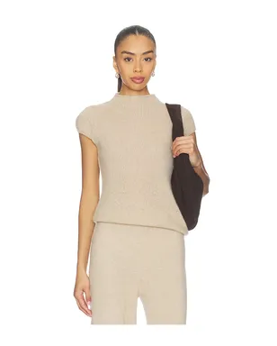 W. Cashmere BRIGITTE モックネック半袖 - サムネイル1