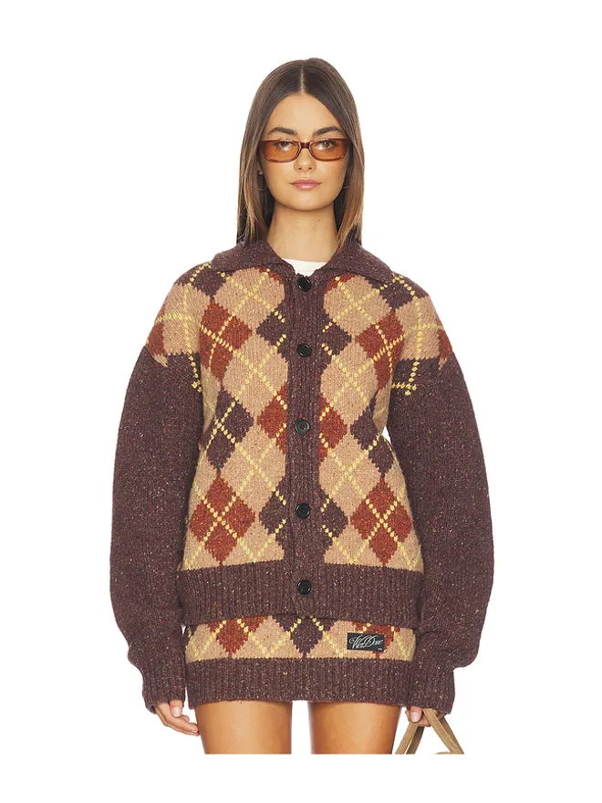 WE11DONE WE11DONE INTARSIA カーディガンの商品画像