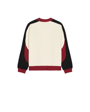 Wish Me Luck セーター - Black,Burgundy. - サムネイル2