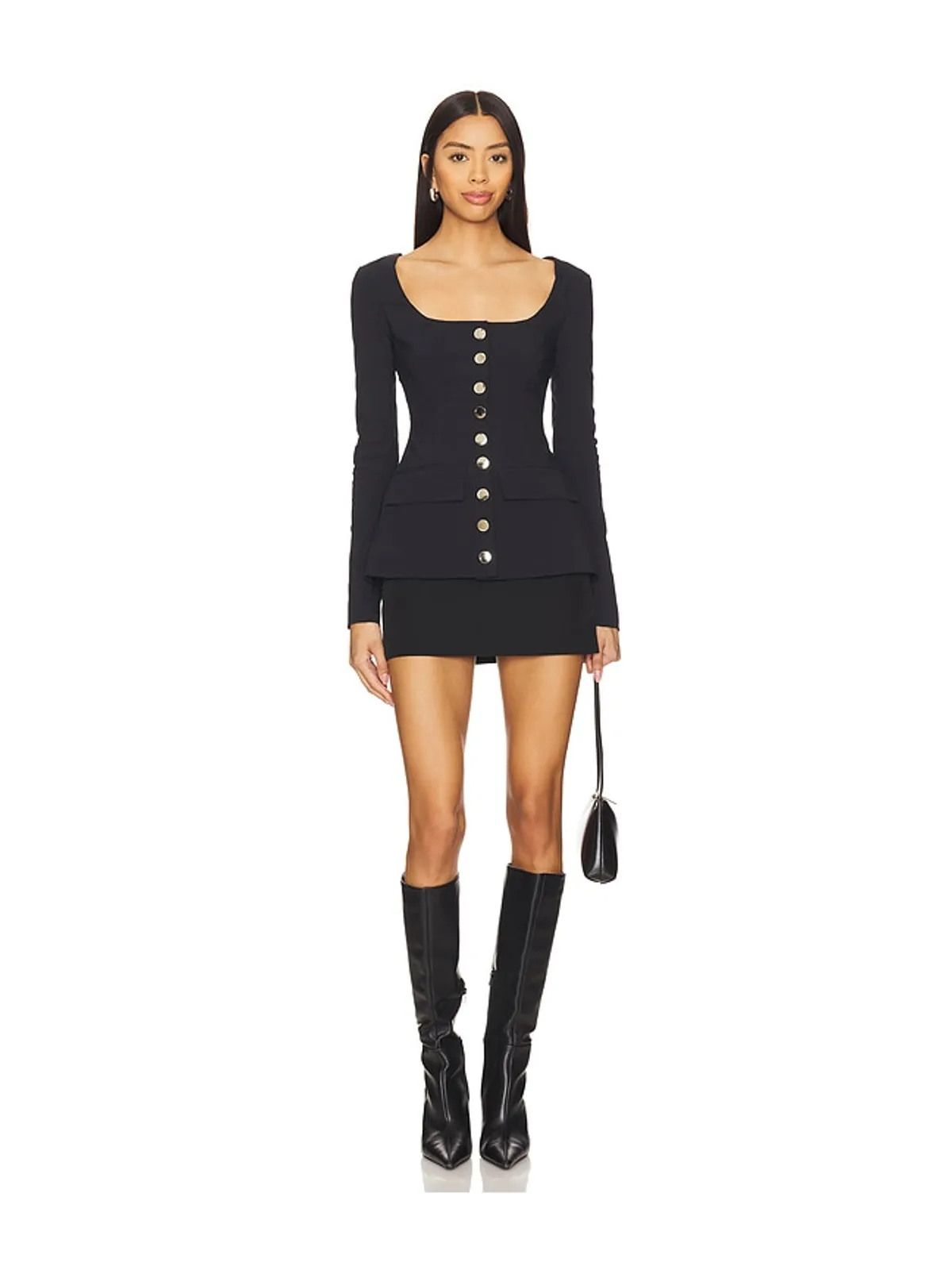 WeWoreWhat BOATNECK PEPLUM ブレザー - 画像4