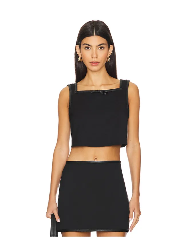 WeWoreWhat WeWoreWhat CROPPED SQUARE NECK トップの商品画像