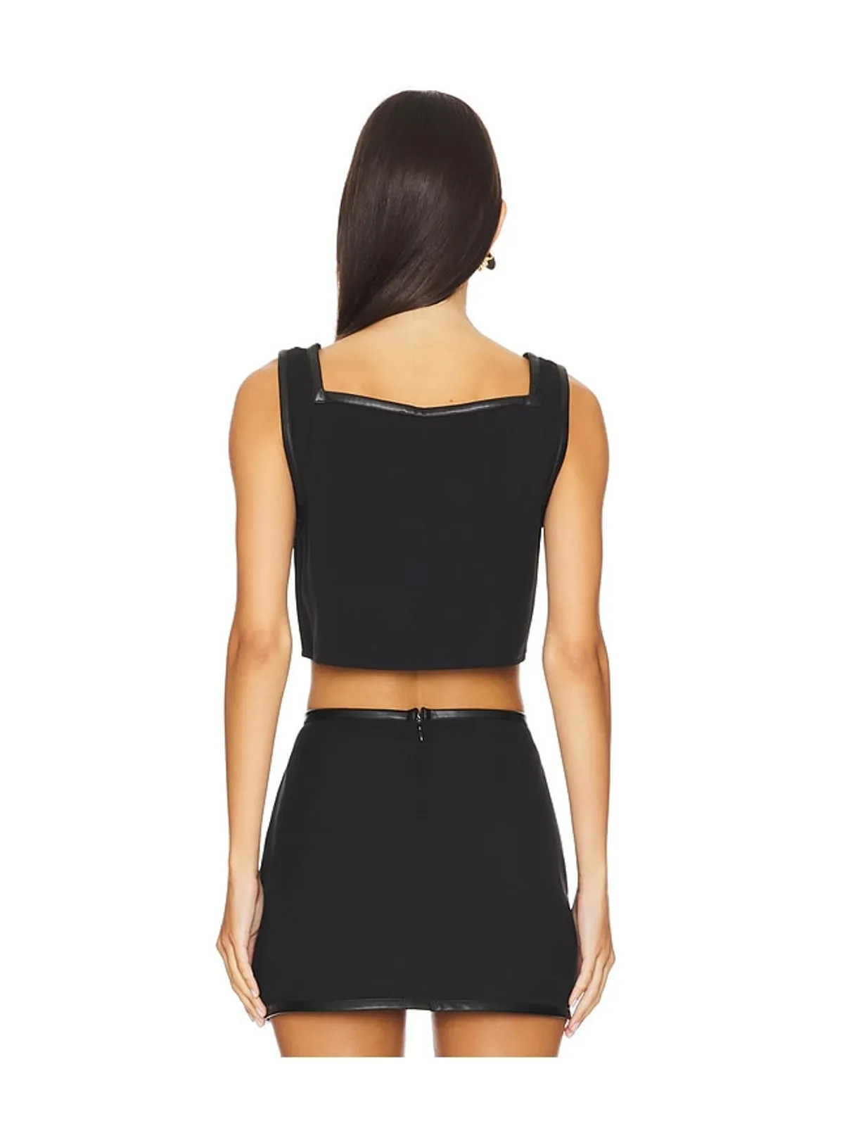 WeWoreWhat CROPPED SQUARE NECK トップ - 画像3