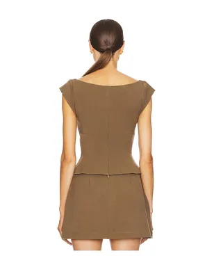 WeWoreWhat CAP SLEEVE CORSET トップ - サムネイル3