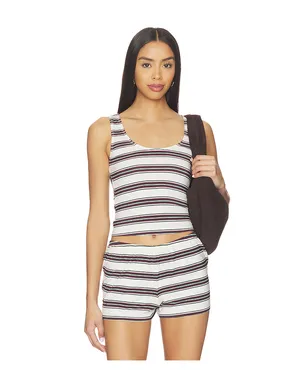 WeWoreWhat TOP トップ - Light Grey,Burgundy. - サムネイル1