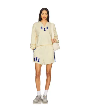The Mayfair Group MAYFAIR ATHLETIC DEPT スウェットショートパンツ - Yellow,Cream. - サムネイル5