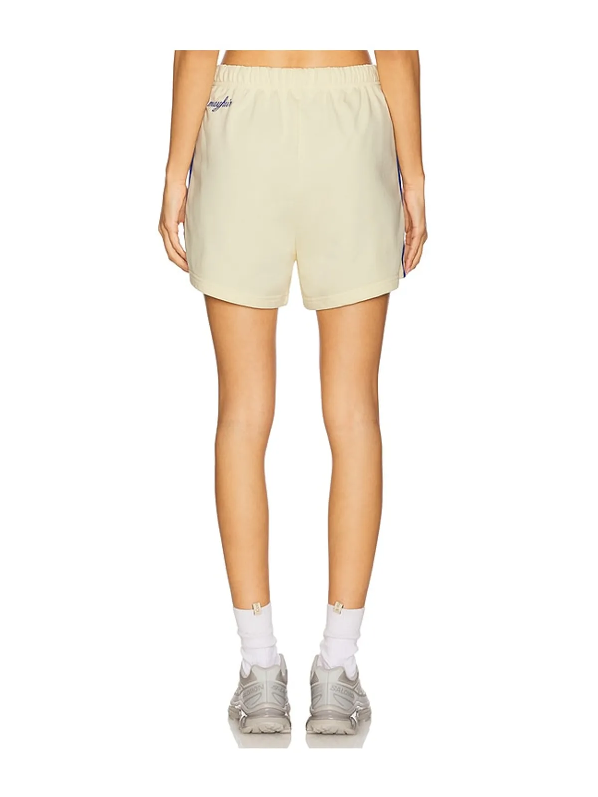 The Mayfair Group MAYFAIR ATHLETIC DEPT スウェットショートパンツ - Yellow,Cream. - 画像4