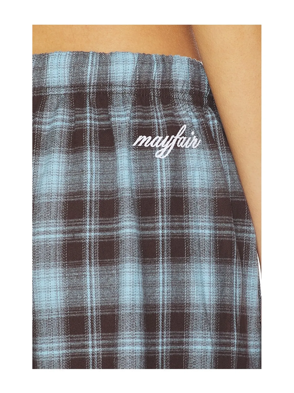 The Mayfair Group CLOUD ワイドレッグ - Baby Blue,Brown. - 画像6