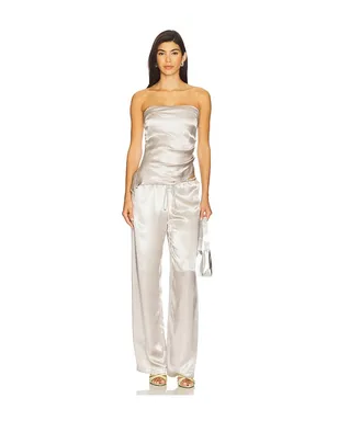 Tyler McGillivary ESTELLE パンツ - Metallic Silver, grey. - サムネイル5