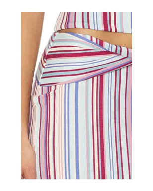 Tiger Mist HAZE TWIST スカート - Blue,Red. - サムネイル6