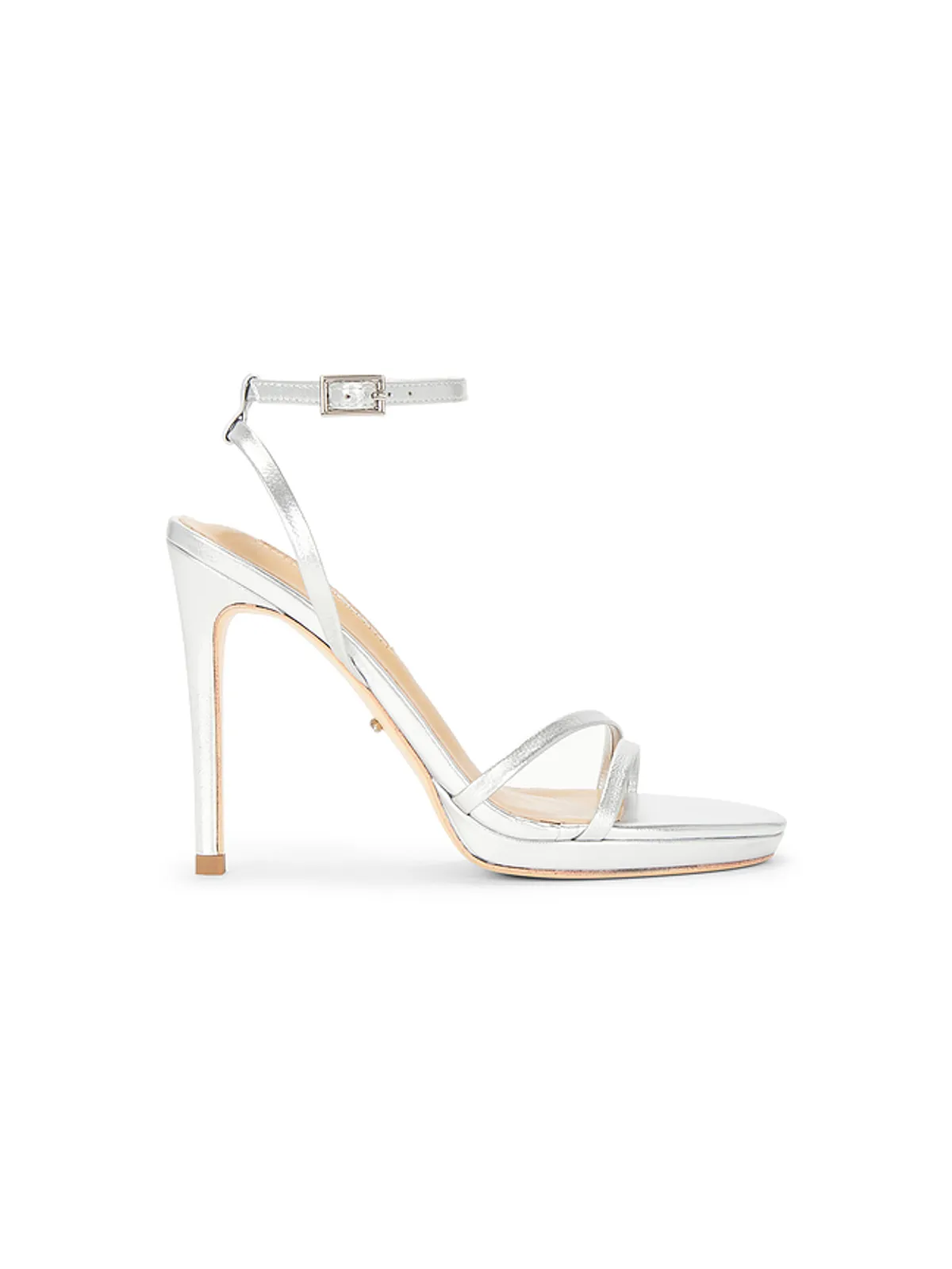 Tony Bianco SAGE サンダル - Metallic Silver, grey. - 画像1