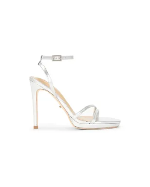 Tony Bianco SAGE サンダル - Metallic Silver, grey. - サムネイル1