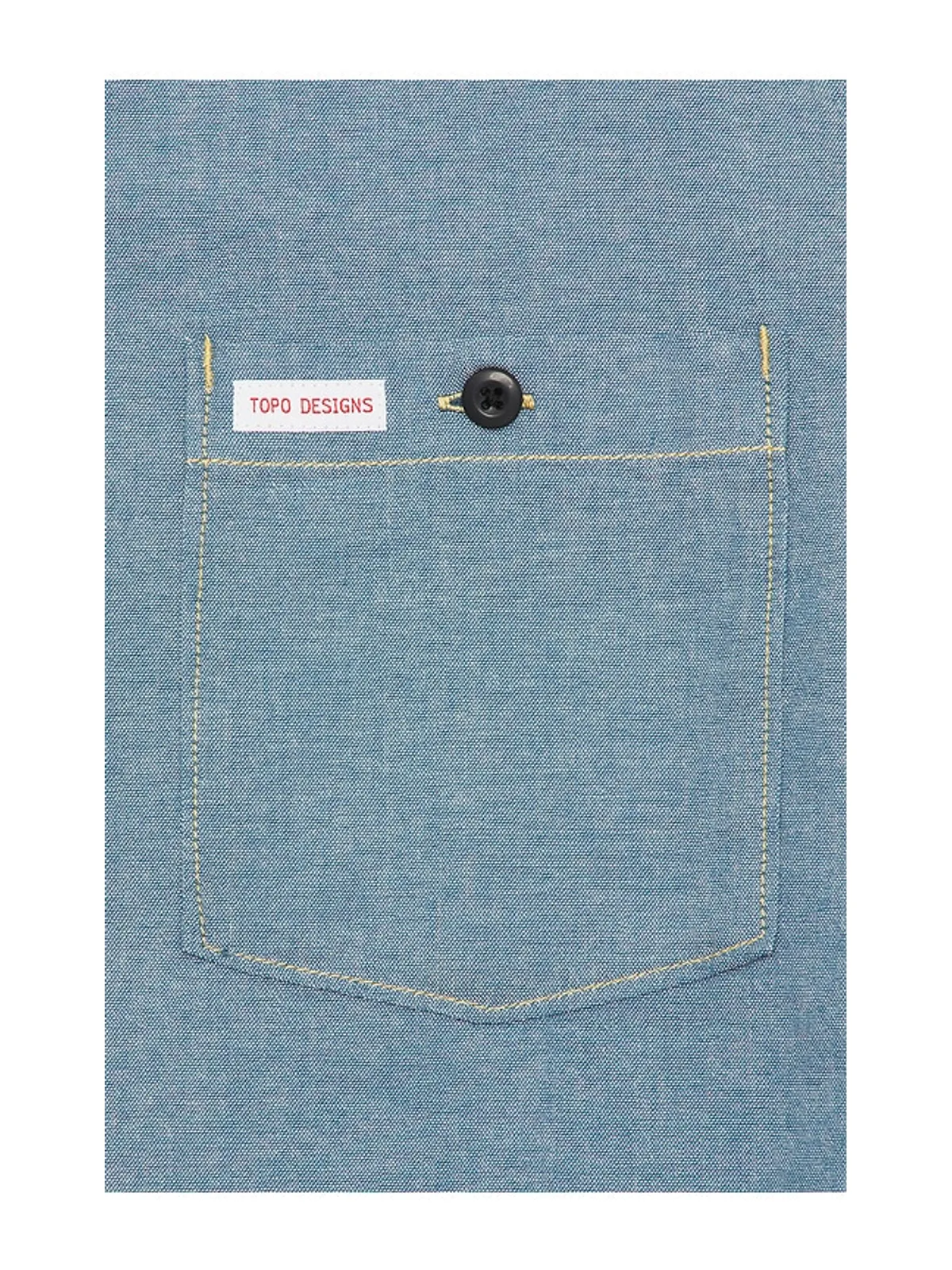 TOPO DESIGNS UTILITY CHAMBRAY シャツ - 画像5