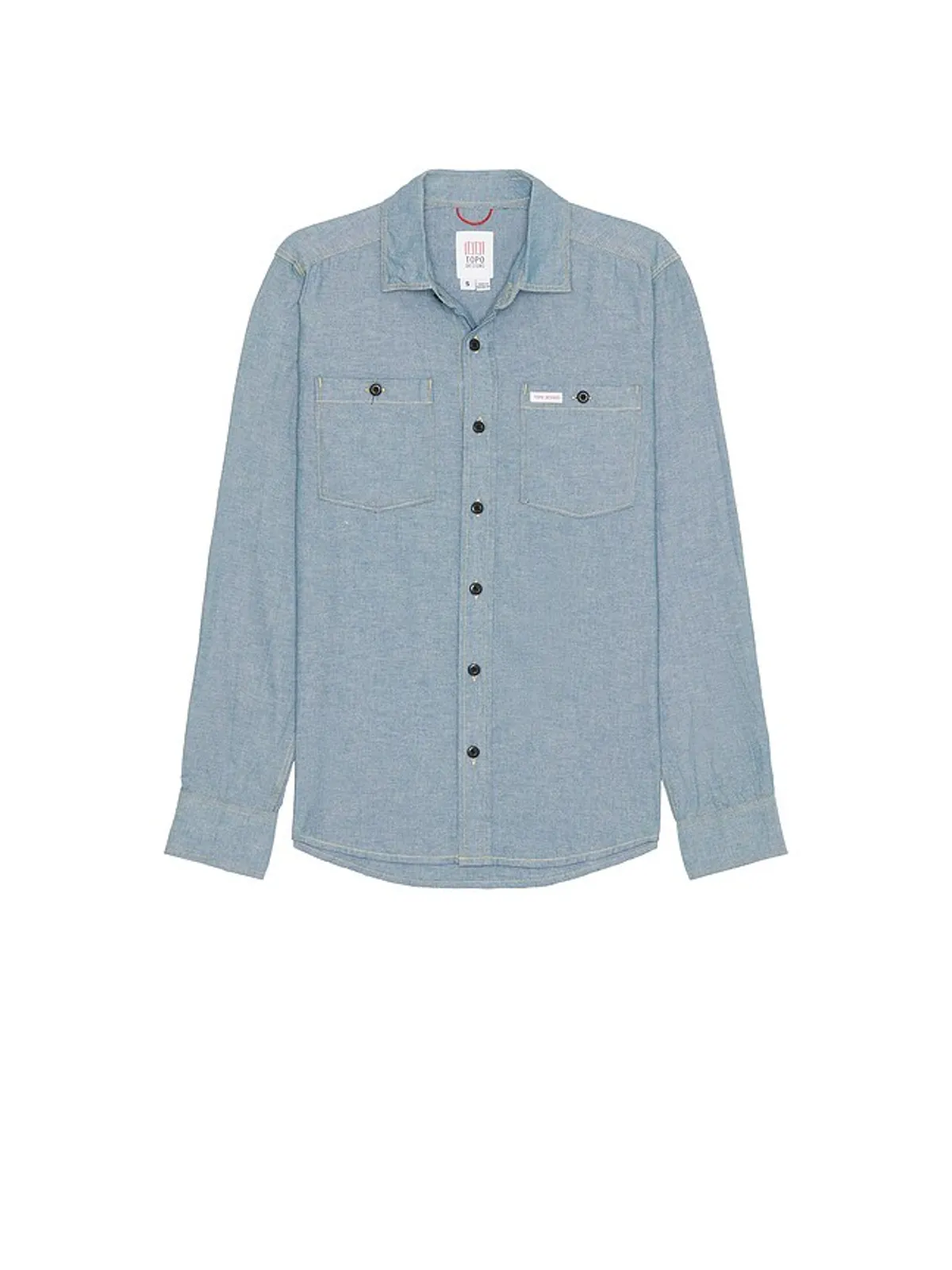 TOPO DESIGNS UTILITY CHAMBRAY シャツ - 画像4