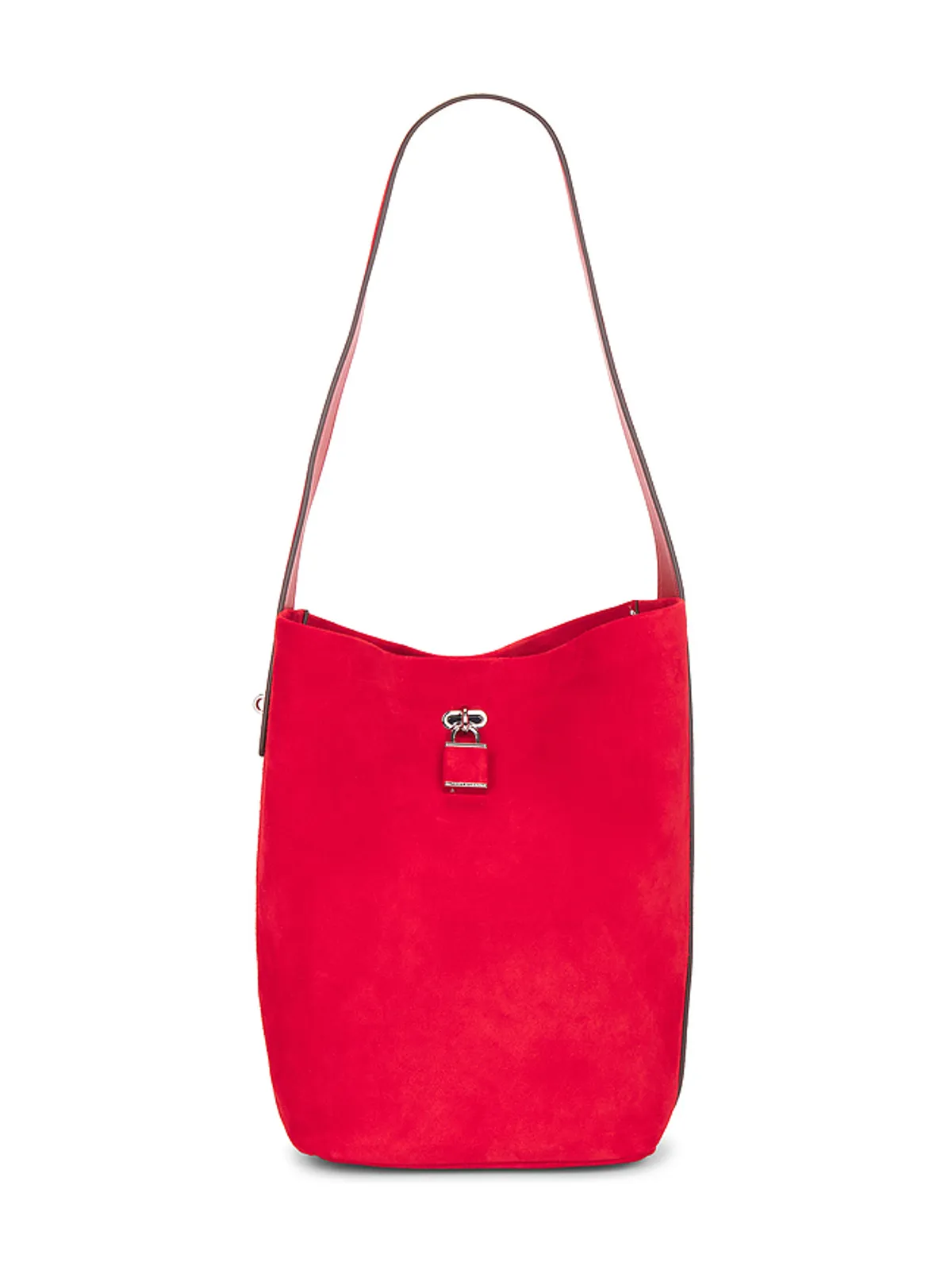 Tory Burch SUEDE SLIM HOBO バケットバッグ - 画像1
