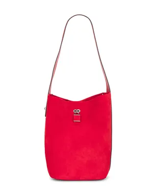 Tory Burch SUEDE SLIM HOBO バケットバッグ - サムネイル1