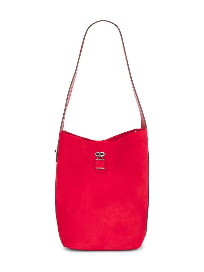 Tory Burch Tory Burch SUEDE SLIM HOBO バケットバッグの商品画像