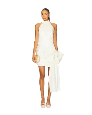 ROTATE Satin Bow Dress - サムネイル1