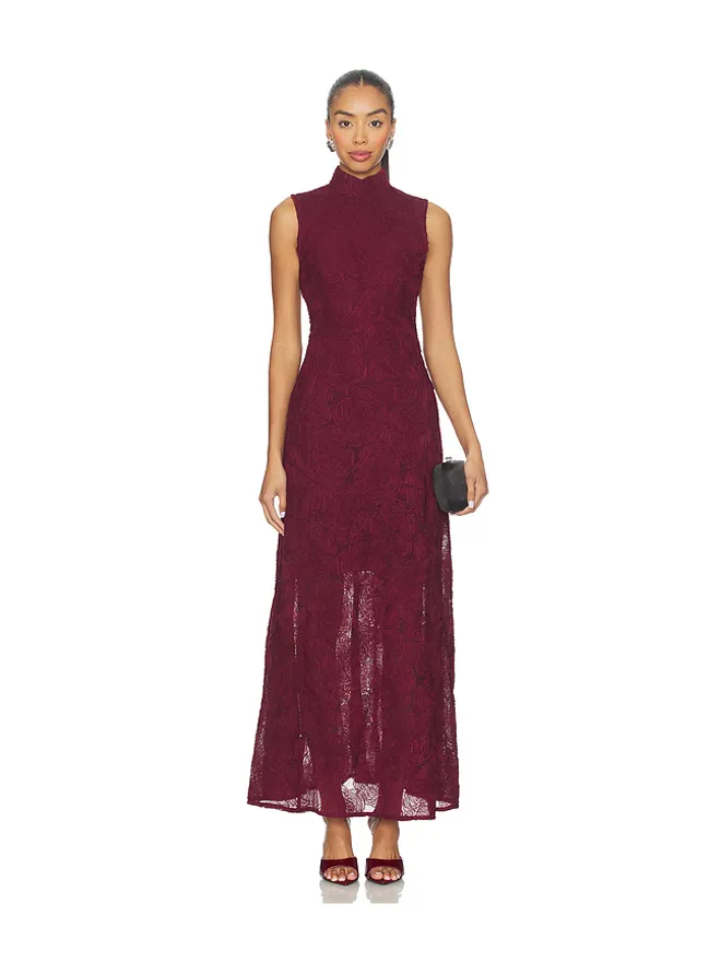 ROTATE ROTATE Flower Mesh Maxi Dressの商品画像