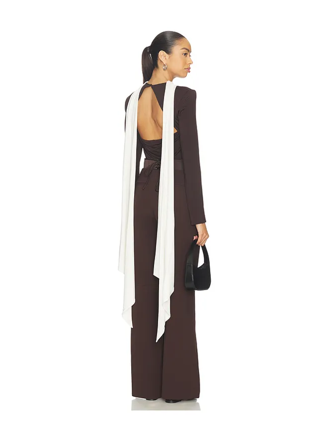 ROTATE ROTATE Long-sleeved Scarf Topの商品画像