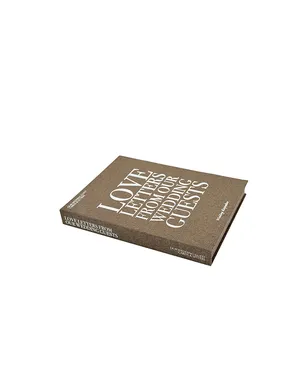 The Ceremony Club Wedding Guest Love Letters Keepsake Book Box - サムネイル1