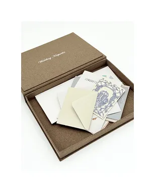 The Ceremony Club Wedding Guest Love Letters Keepsake Book Box - サムネイル2