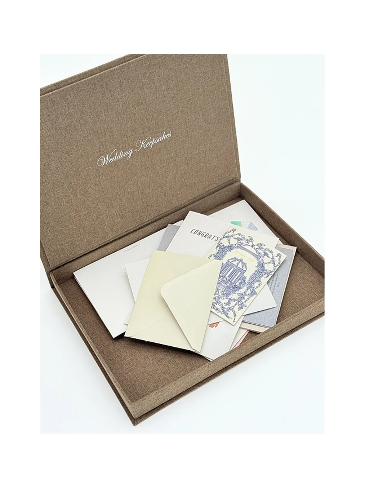 The Ceremony Club Wedding Guest Love Letters Keepsake Book Box - 画像3