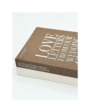 The Ceremony Club Wedding Guest Love Letters Keepsake Book Box - サムネイル4