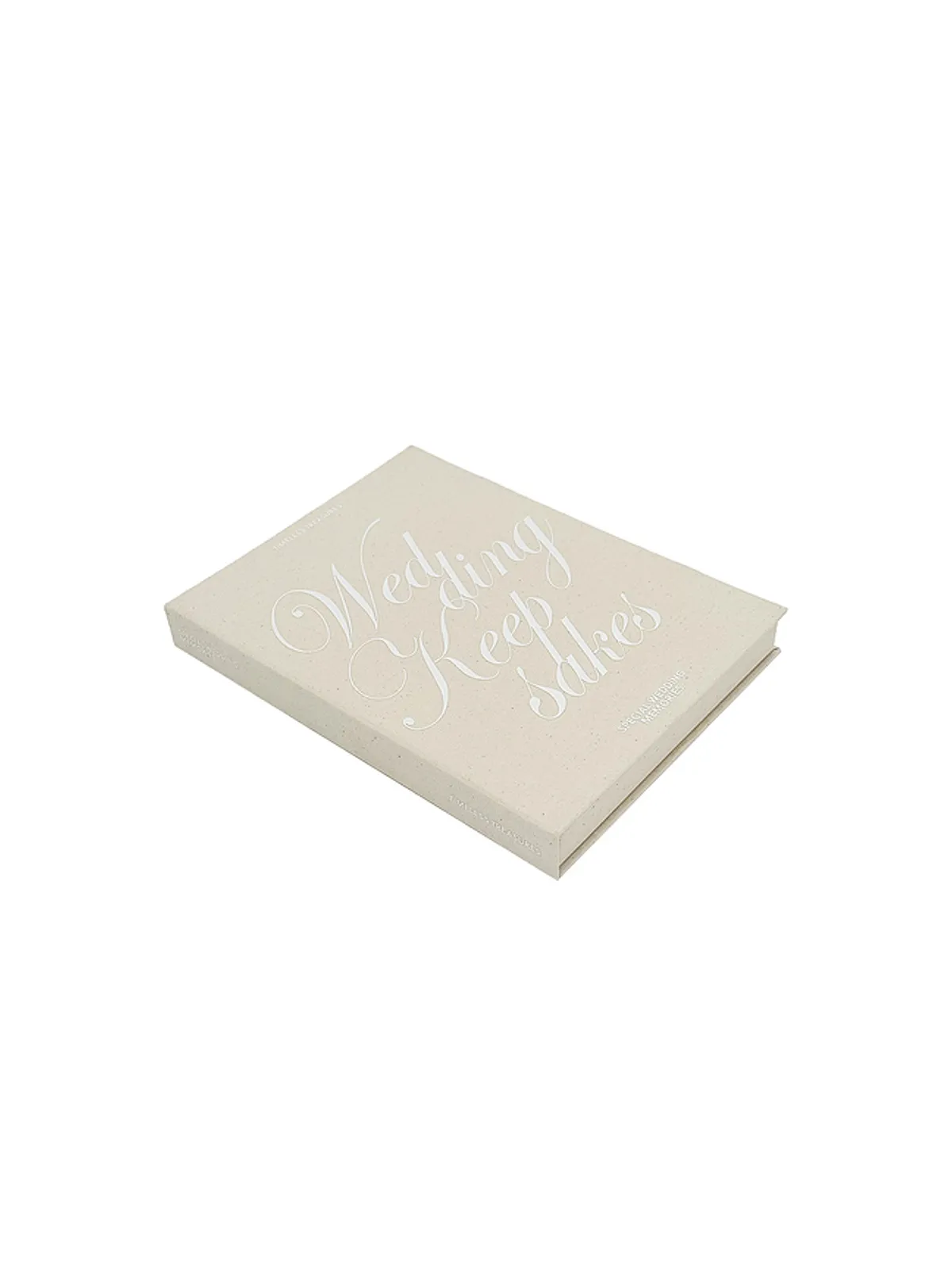 The Ceremony Club WEDDING KEEPSAKE BOOK BOX ウェディング記念ブックボックス - 画像1