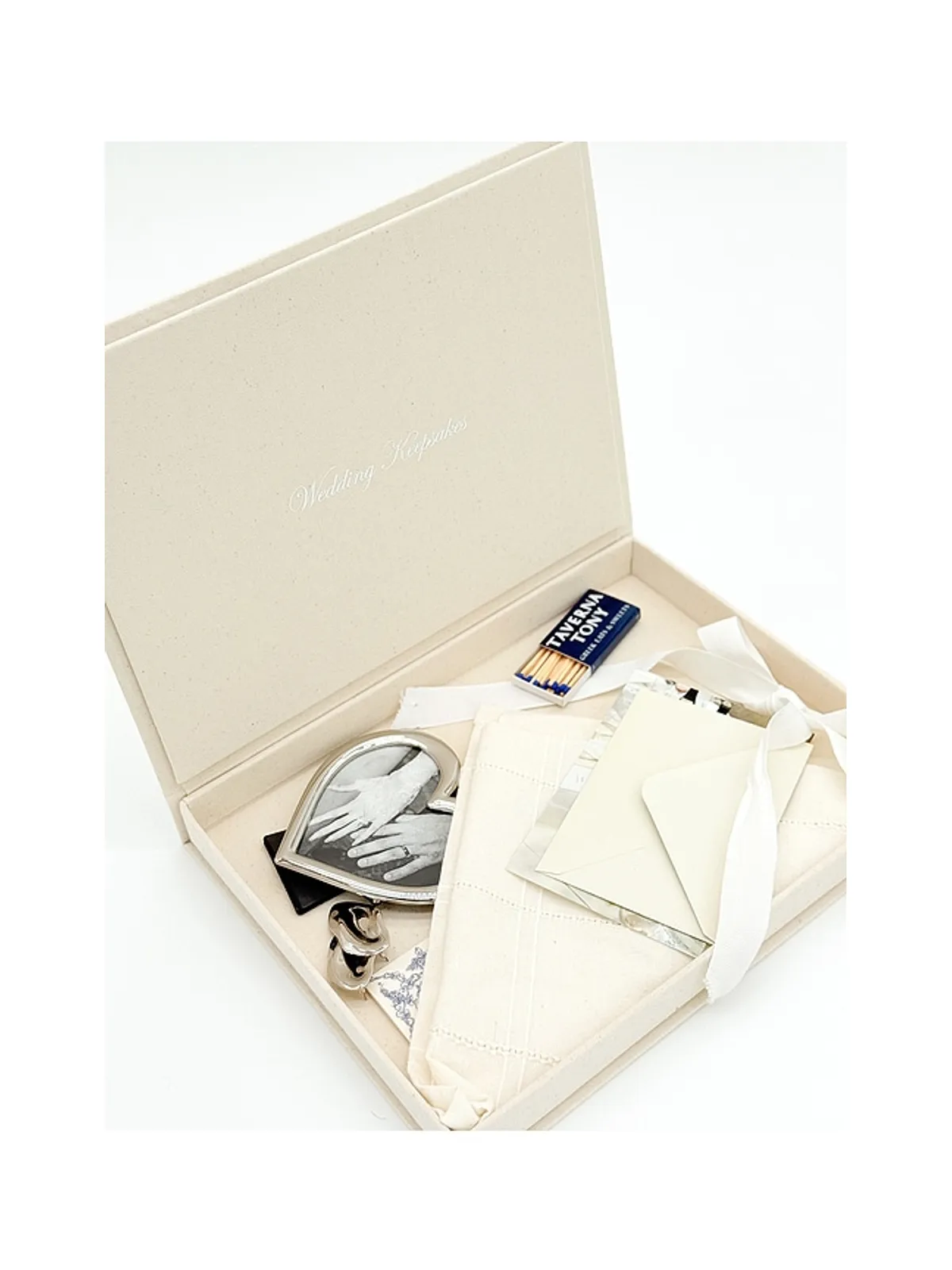 The Ceremony Club WEDDING KEEPSAKE BOOK BOX ウェディング記念ブックボックス - 画像3