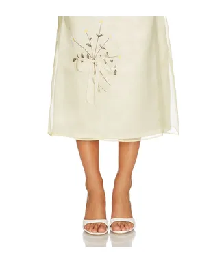 Tanner Fletcher LISEL EMBROIDERED DAISY スカート - サムネイル6