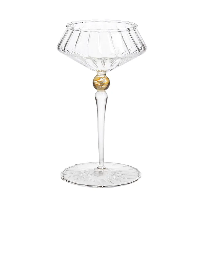 The Favorites The Favorites ONDINE FLUTED COUPE COCKTAIL GLASS ONDINEフルーテッドクープ カクテルグラスの商品画像