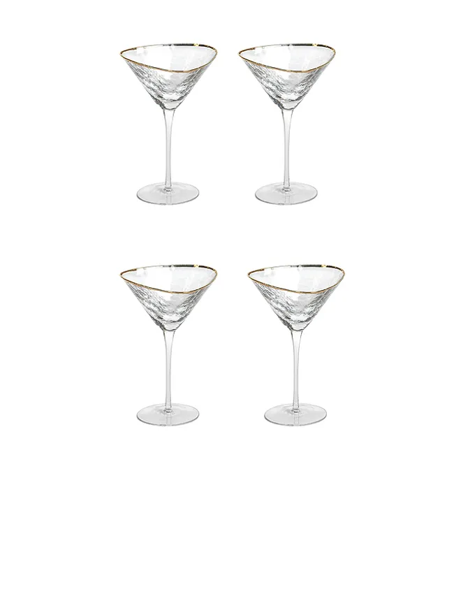 The Favorites The Favorites APERITIVO TRIANGULAR MARTINI GLASS アペリティーボ用トライアングルマティーニグラスの商品画像