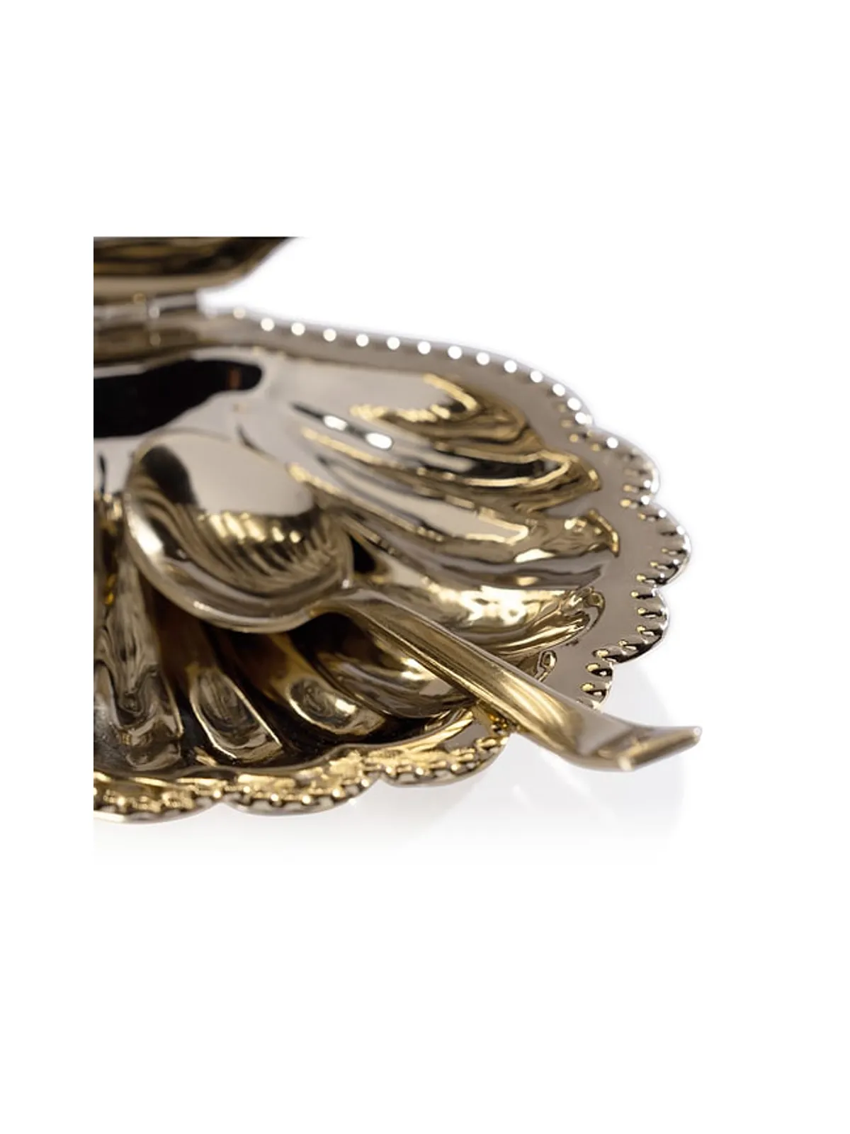 The Favorites CAP FERRAT FAN SHELL LIDDED BOWL WITH SPOON キャップフェラファンシェル蓋付きボウル（スプーン付き） - 画像4