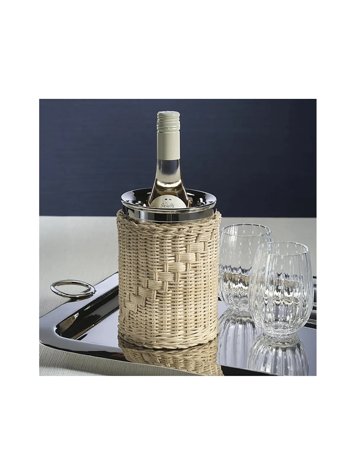 The Favorites THE PALMIER WINE COOLER パルミエワインクーラー - Beige,Metallic Silver. - 画像2