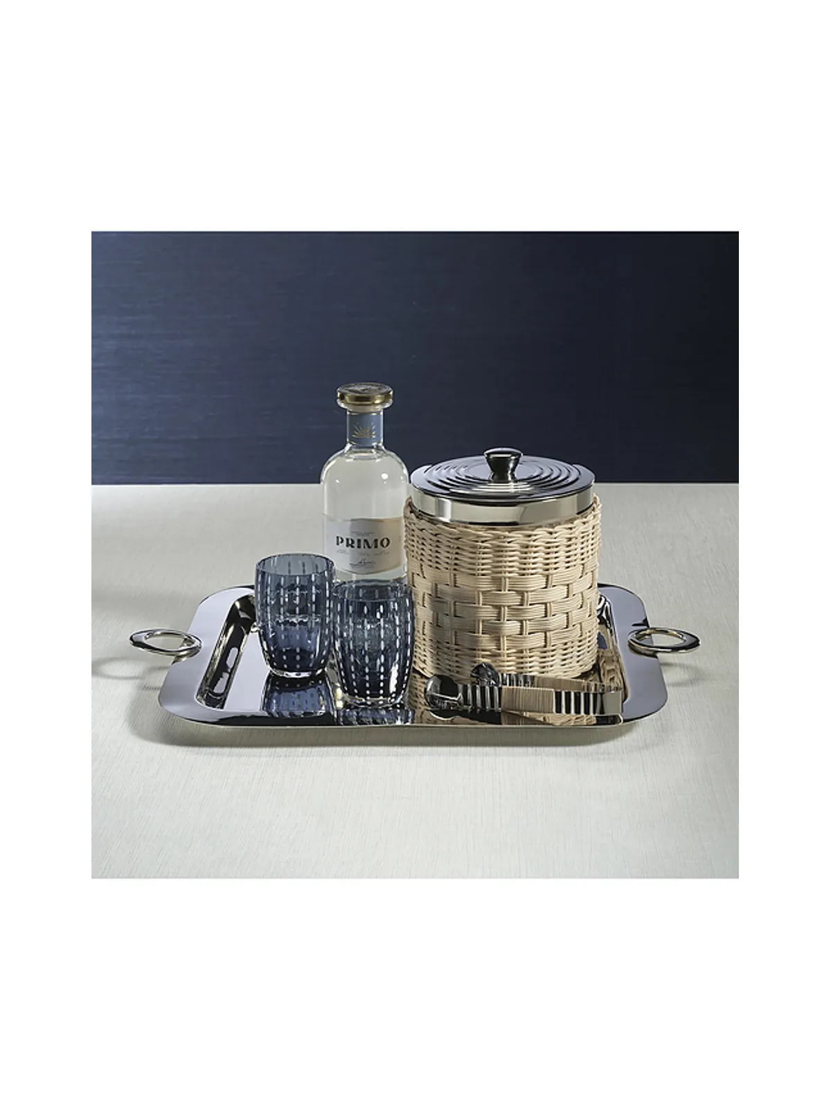 The Favorites THE PALMIER ICE BUCKET WITH LID パルミエアイスバケット（蓋付き） - Beige,Metallic Silver. - 画像2