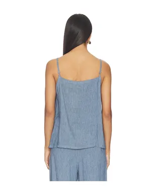 Theory Denim Apron Top - サムネイル3