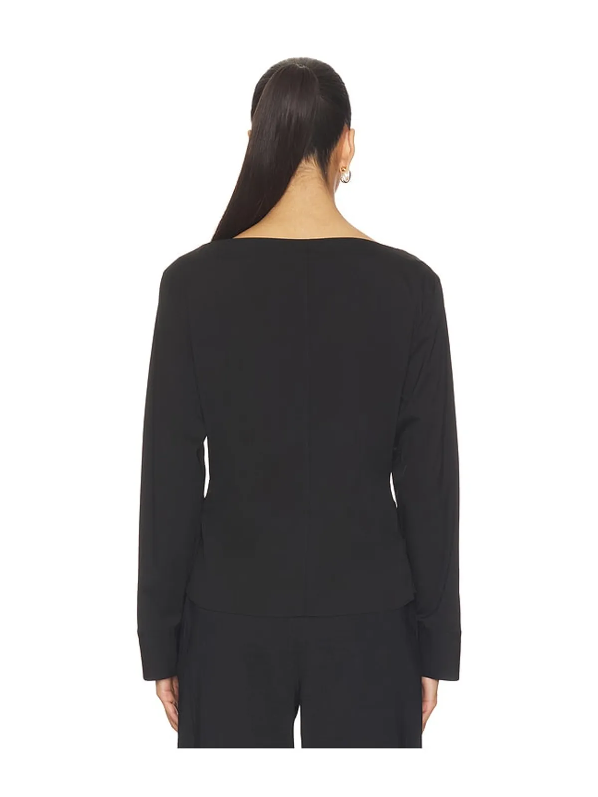Theory Open Sleeve Boatneck Top - 画像3