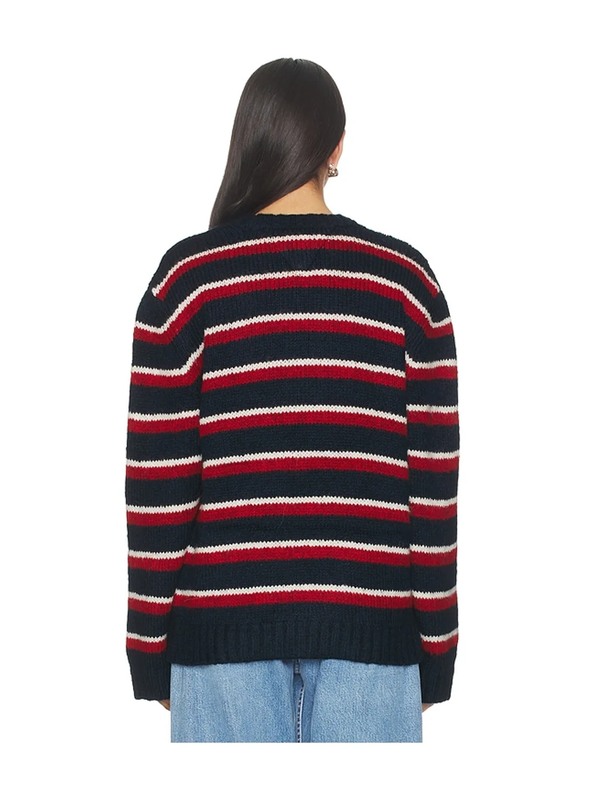 Tommy Jeans STRIPE BADGE セーター - 画像3