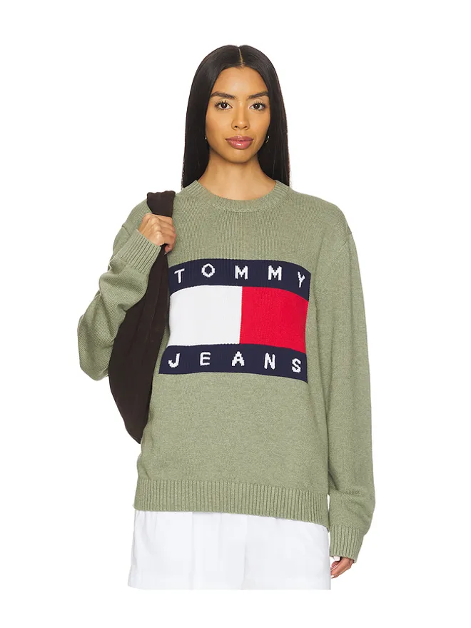 Tommy Jeans Tommy Jeans MELANGE FLAG セーターの商品画像