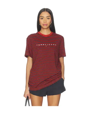 Tommy Jeans LINEAR STRIPE Tシャツ - サムネイル1