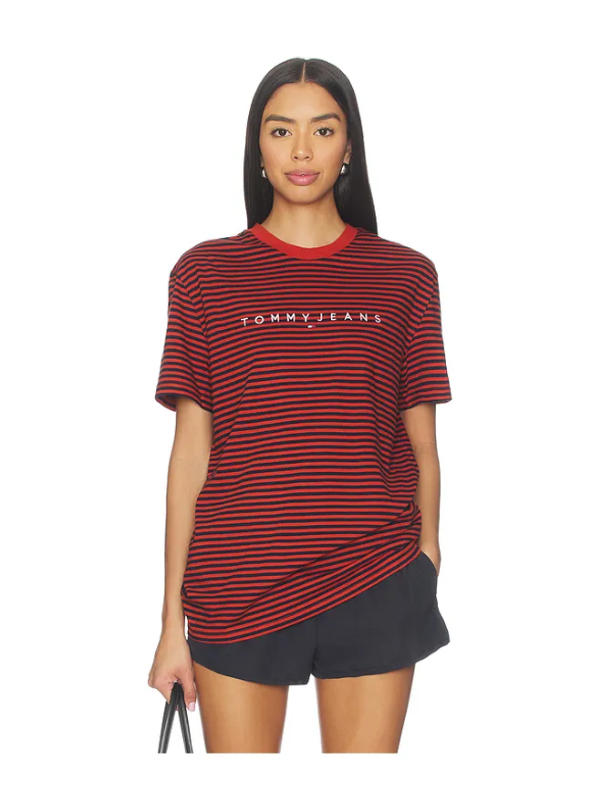 Tommy Jeans Tommy Jeans LINEAR STRIPE Tシャツの商品画像